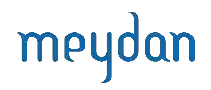 Meydan Group Dubai company logo in blue text design